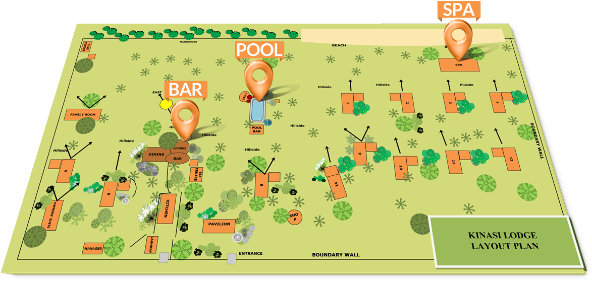 View Full Map - Map (1200x601), Png Download