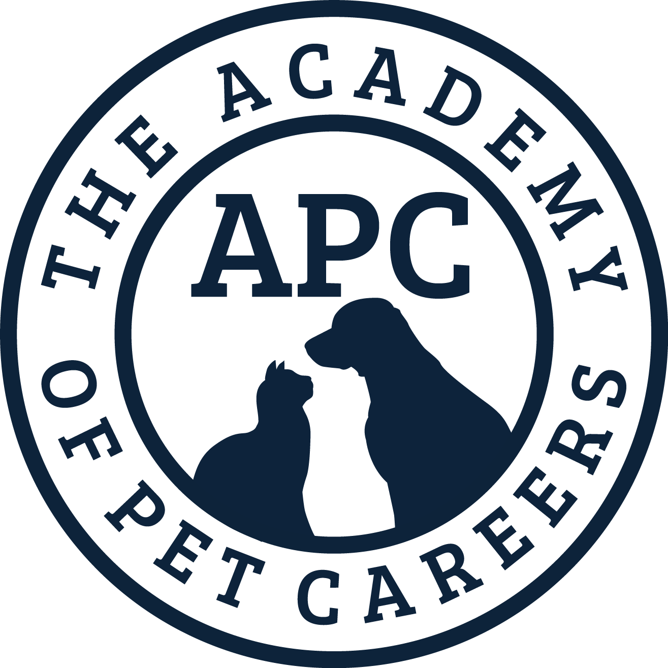 The Academy Of Pet Careers Circle Badge - Wall Decal (1315x1315), Png Download
