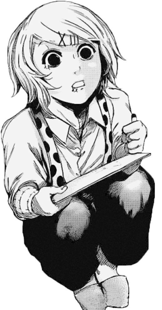 New Writeblr Got Tired Of The Writer's Block So I Carved - Tokyo Ghoul Juuzou Transparent (557x1080), Png Download