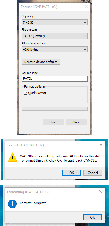 Format-pendrive - Usb Flash Drive (400x800), Png Download