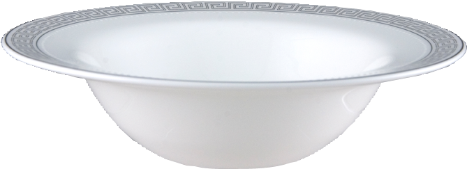 Greek Key Fruit Bowl 6-3/4" - Bowl (720x720), Png Download