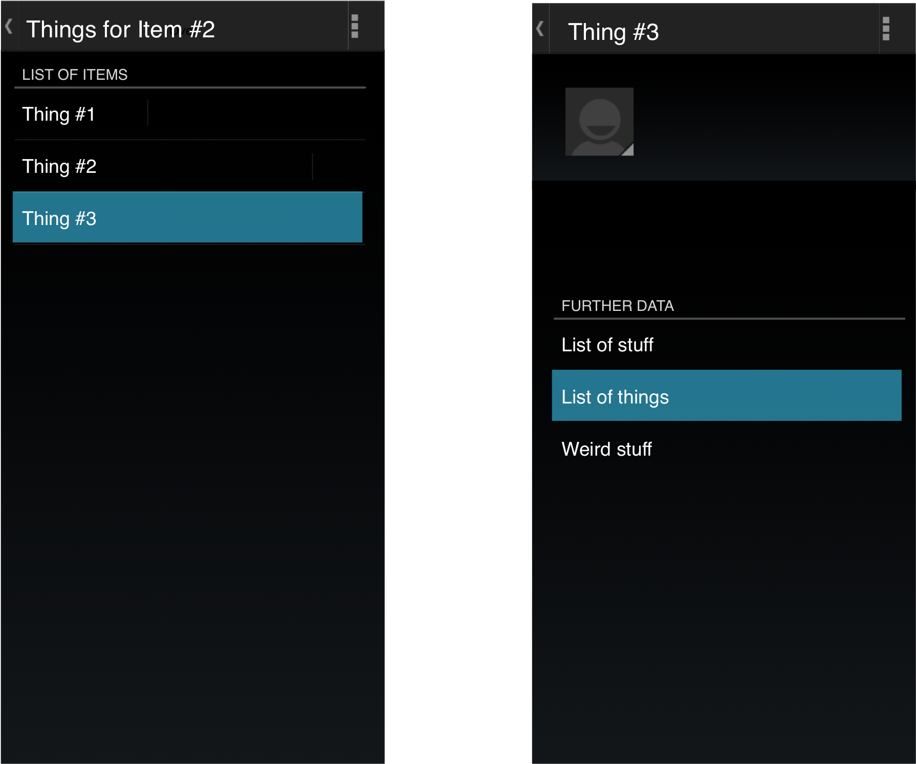 List Of Things Is Open, And The User Opts To See "thing - Android App Item Page (1829x1531), Png Download