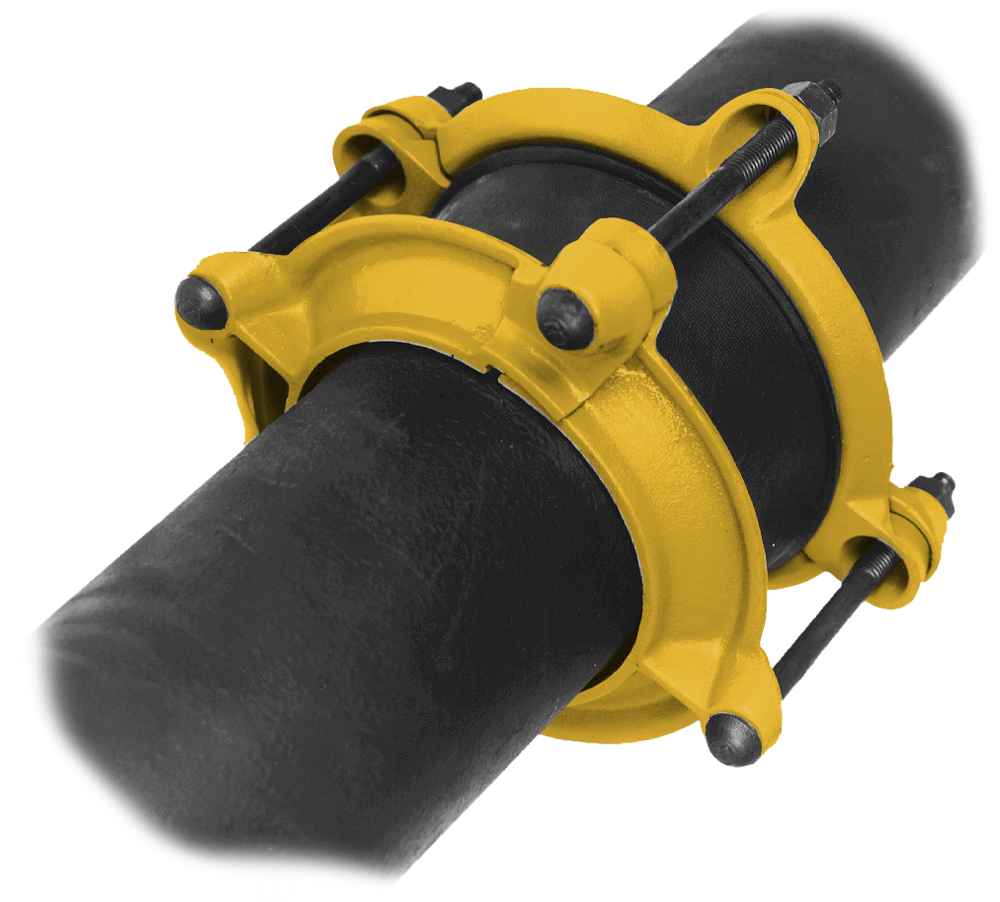 Bell Joint Leak Clamp - Pvc Pipe Joint Clamp (1000x902), Png Download