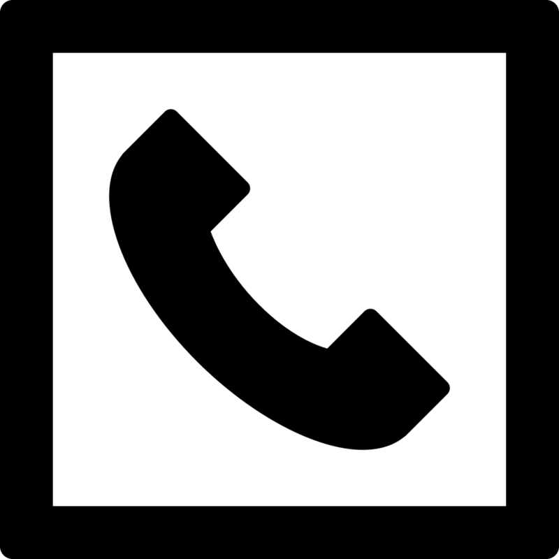 Call Button Png Transparent Image - Phone Icon Square Png (800x800), Png Download