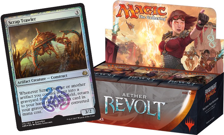 Magic The Gathering - Aether Revolt Booster Box (768x480), Png Download