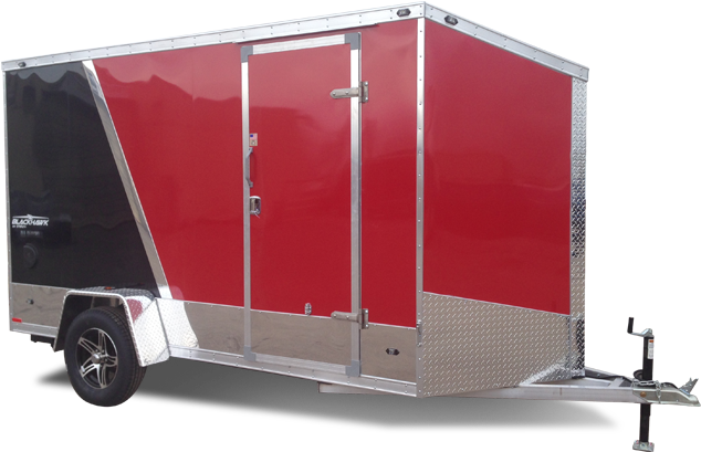 Miska Blackhawk Motorcyle Hauler-aluminum Sabh - Horse Trailer (900x470), Png Download