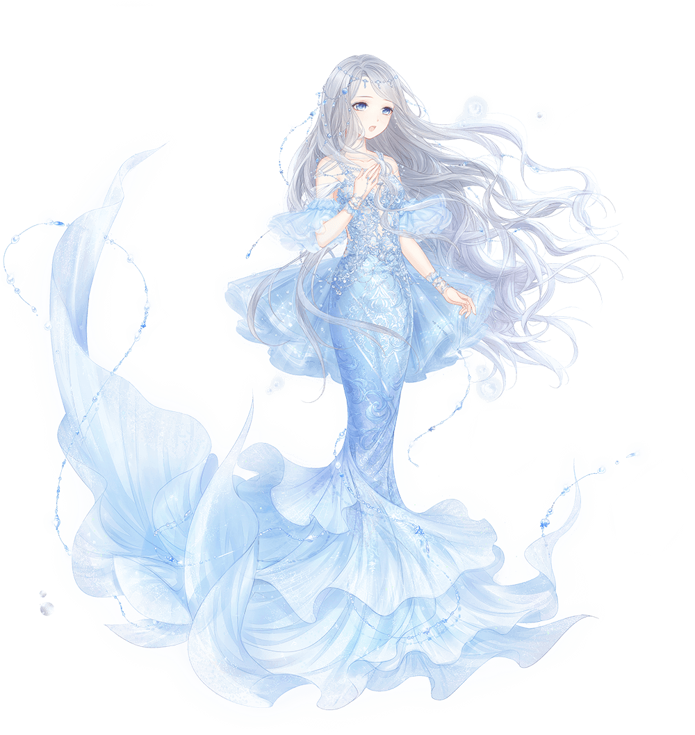 Ocean Dream Transparent - Love Nikki Caelum Et Ocean (1000x1058), Png Download