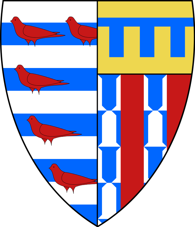 Pembroke College Shield - Pembroke College Cambridge Crest (658x768), Png Download