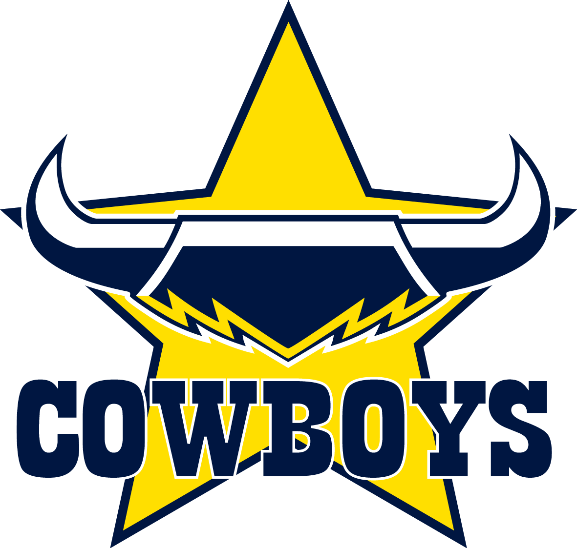 Indoor Private Suitescampbelltown Sports Stadium - North Queensland Cowboys Logo (1181x1123), Png Download