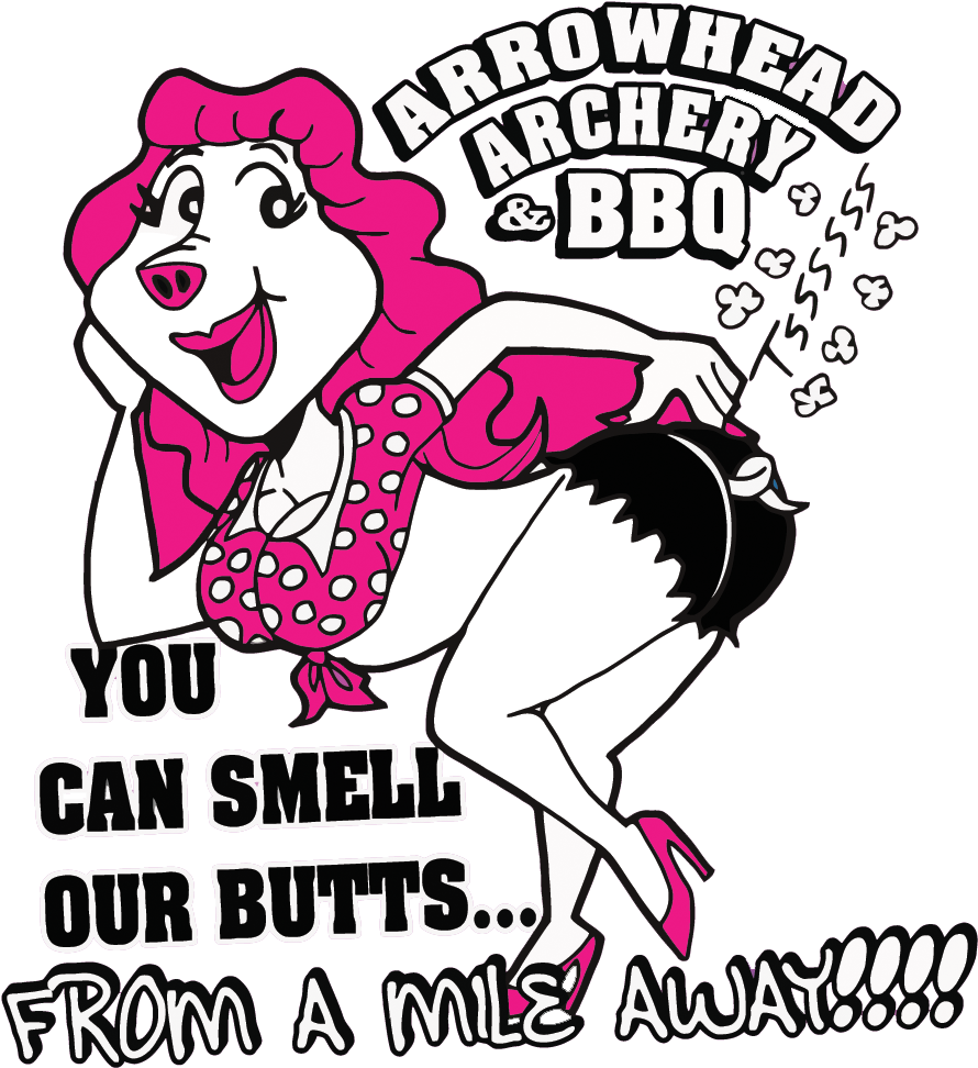 Arrowhead Archery & Bbq - Rainbow Loom (960x1042), Png Download