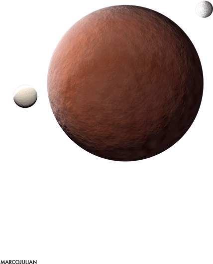 Astrology Planets Gif - Animated Gif Mars Transparent (500x750), Png Download