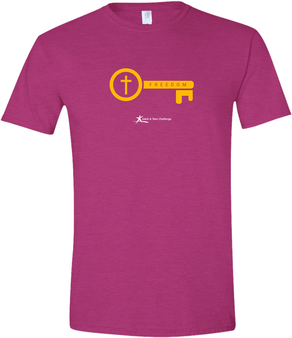 Gildan Mens Softstyle T-shirt 64000 (1155x1155), Png Download