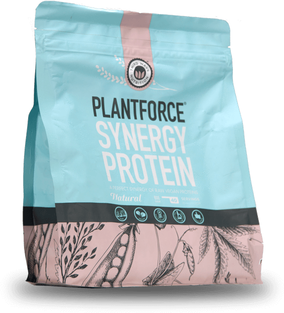 Natural Plant Based Protein Powder - Third Wave Nutrition Plantforce Synergy Natural - 800 (800x800), Png Download