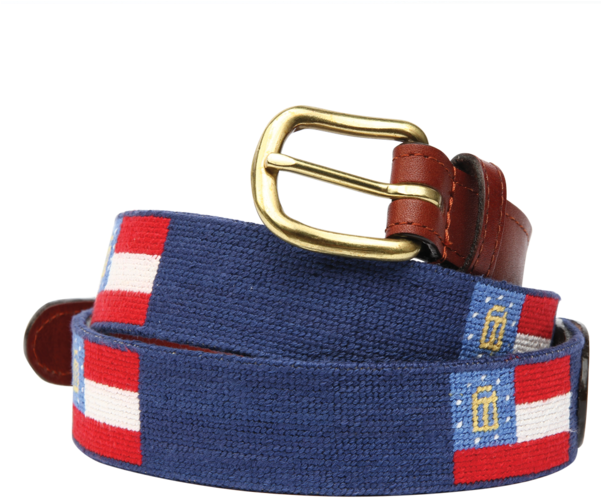 Needlepoint Georgia Belt (600x600), Png Download