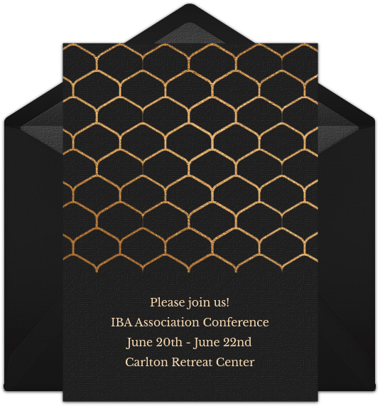 Honeycomb Online Invitation - Gt 3 (650x650), Png Download