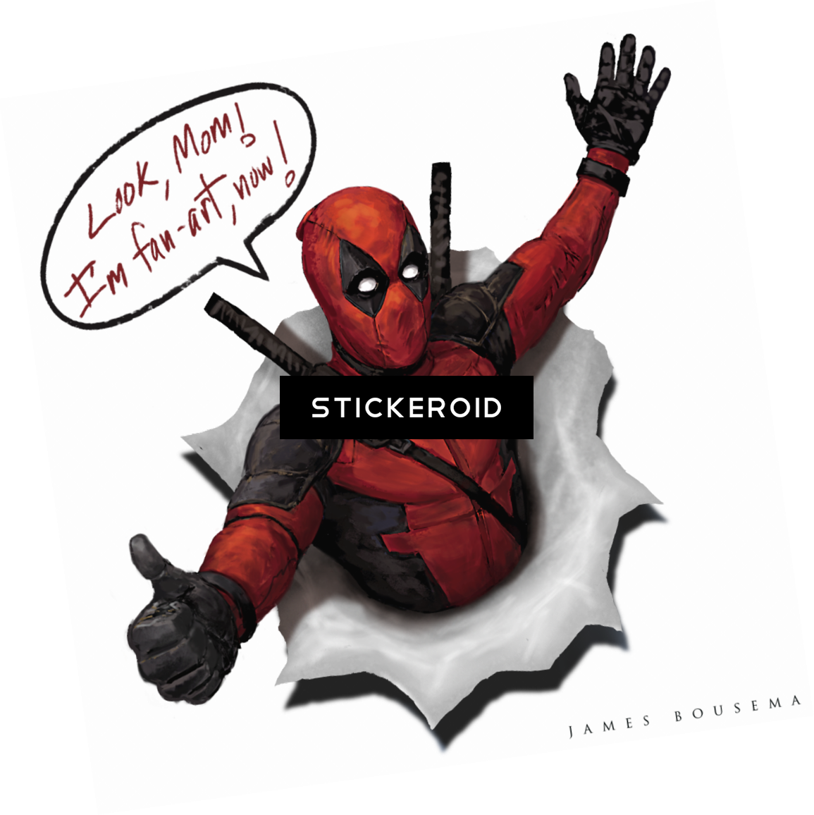 Deadpool Png صورة شفافة قائمة الاموات - Deadpool Png (1155x1156), Png Download