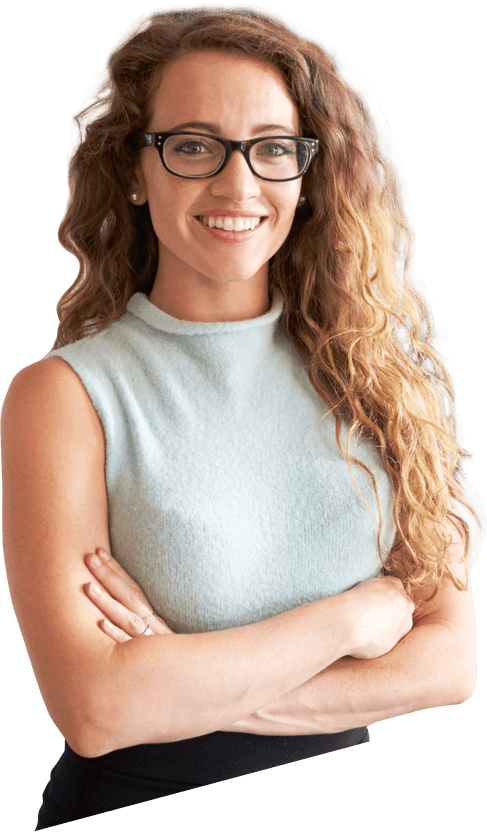 Small Businesses - Girl (487x832), Png Download