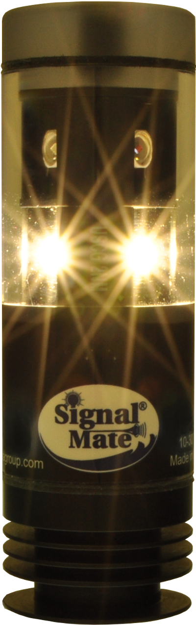 Light For Mounting - Signal Mate Special Flashing Yellow Led Towing Light, (400x1275), Png Download