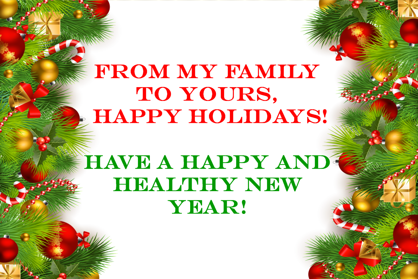 Happy Holidays - Personalized Kitchen Stamp By Three Designing Women (1600x1067), Png Download