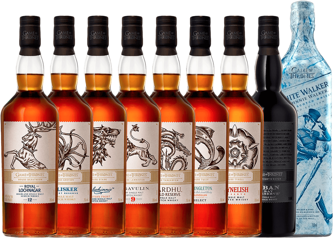 Game Of Thrones Full Whisky Set - Whisky Set (1142x850), Png Download