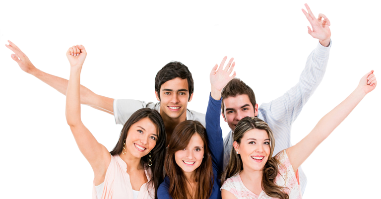 When Will You Marry - People Celebrating Png (980x400), Png Download