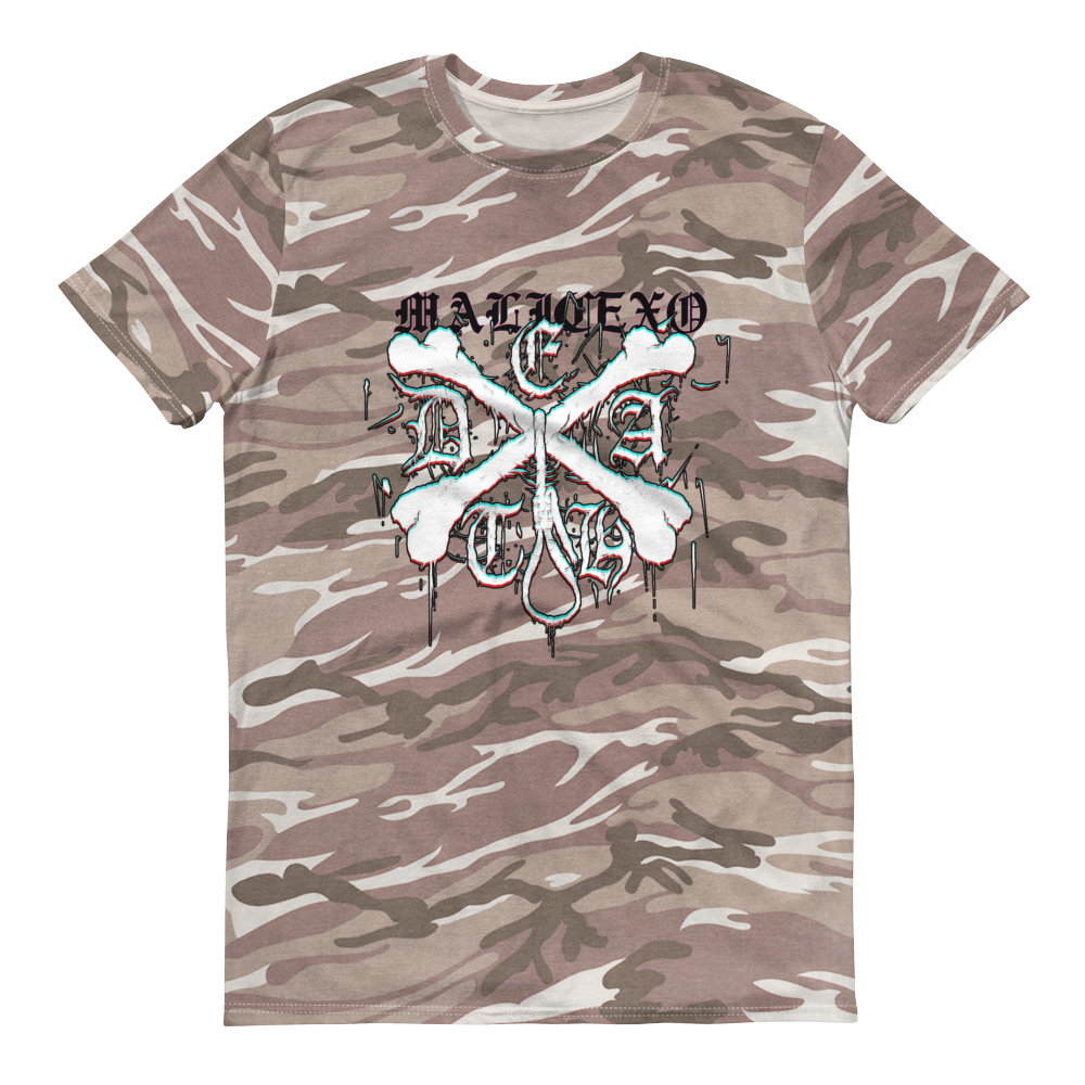 Camo Death-noose Tee - T-shirt (1000x1000), Png Download