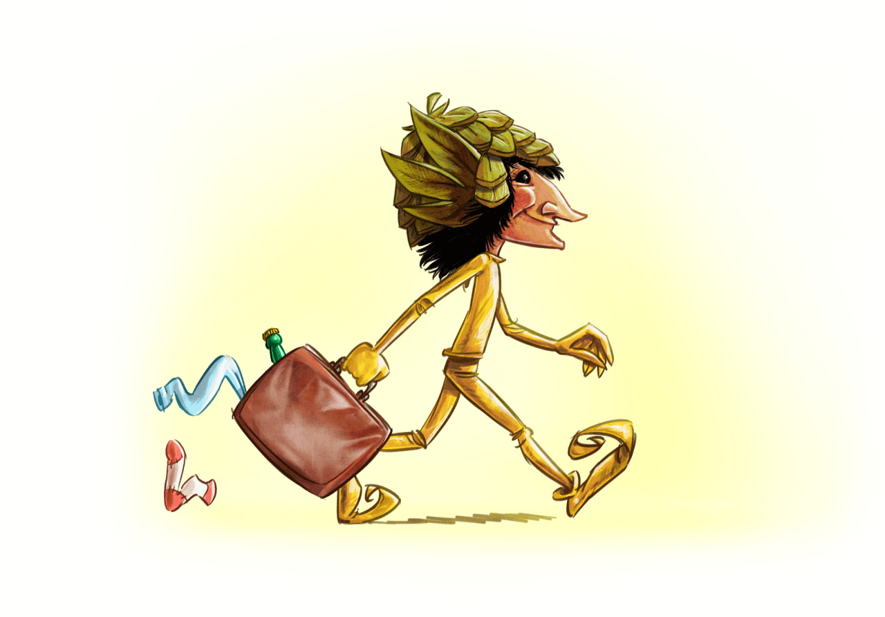 The Trip Of The Troll - Illustration (1280x893), Png Download