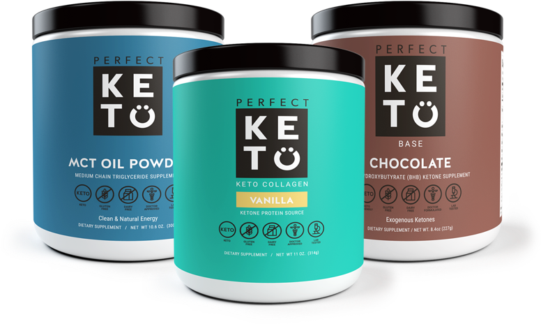 Join Our Mailing List For Keto Articles And Recipes - Perfect Keto Mct Oil Powder - Medium Chain Triglyceride (776x464), Png Download