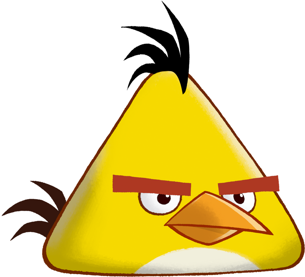 Chucktoons - Angry Birds Toons Chuck (1017x924), Png Download