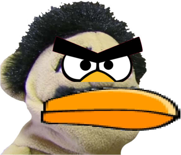 Chef Poo Poo Bird - Angry Birds (960x720), Png Download