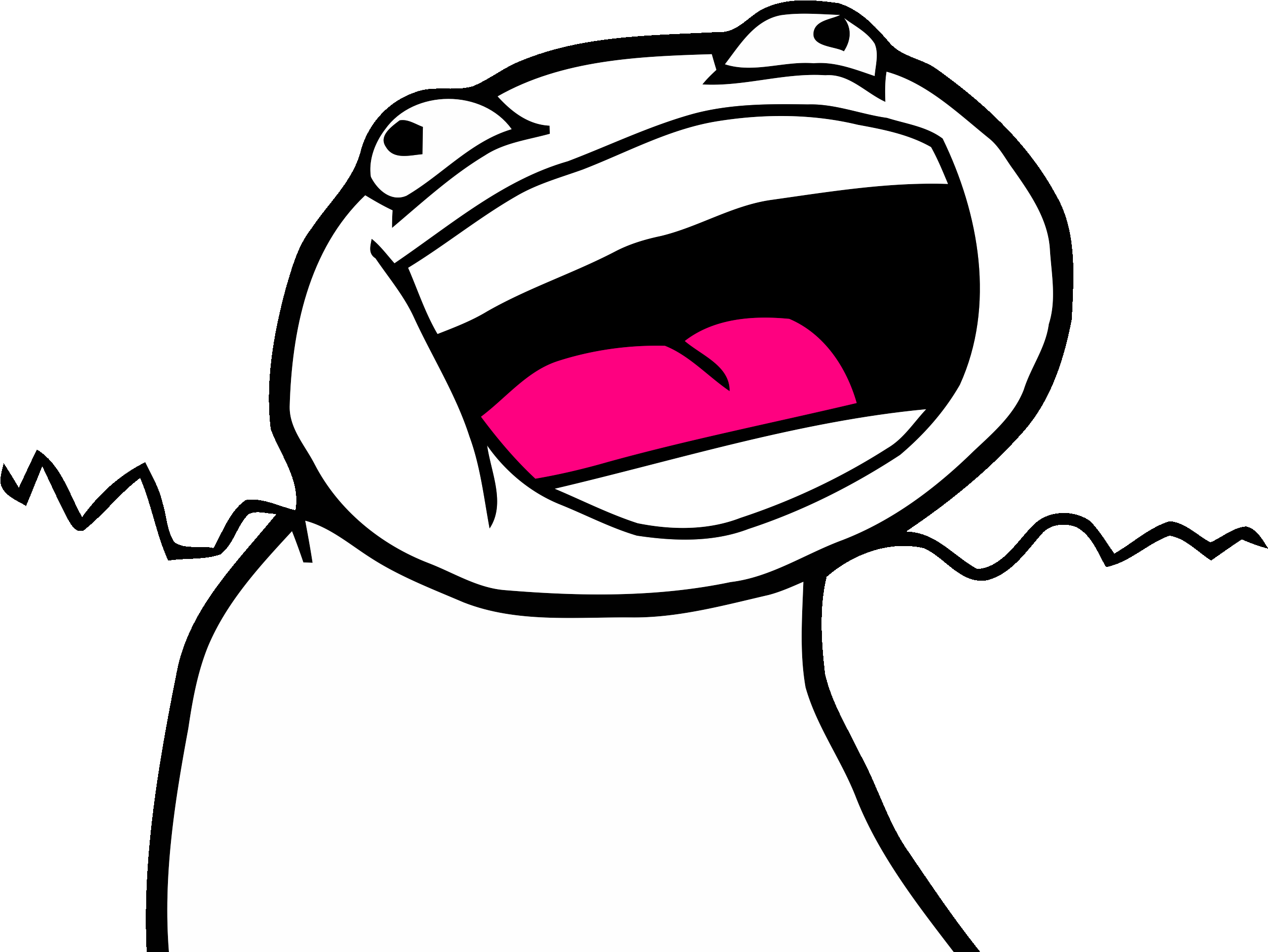 Some Of Them Yeah, Not All Of Them, But Many Of My - Meme Faces (2658x2298), Png Download