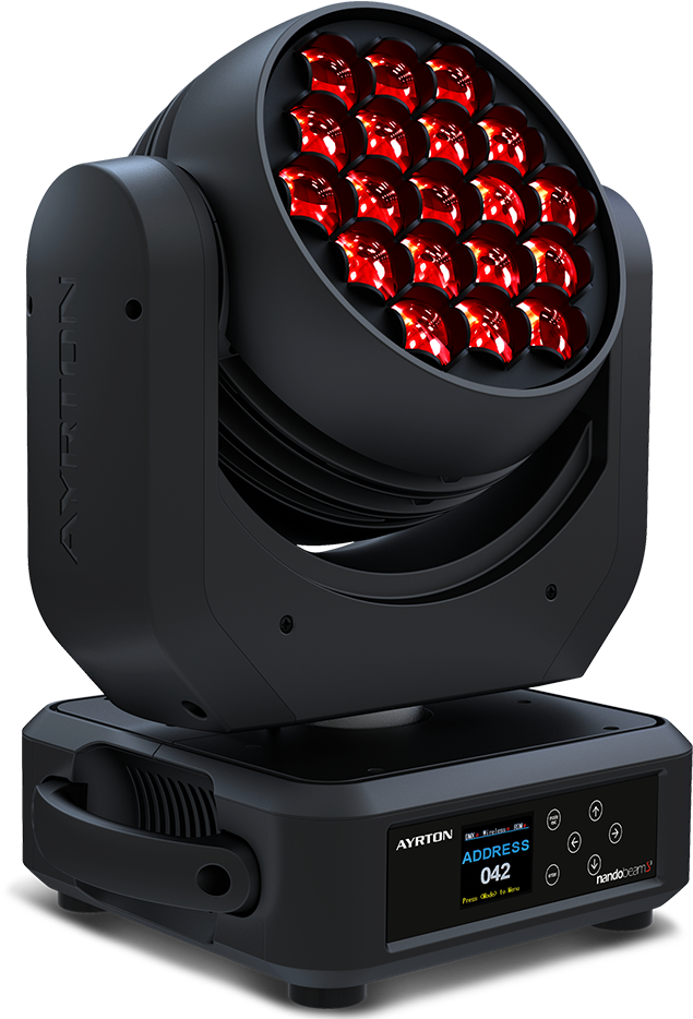 Ayrton Nandobeam S3 Lyre Wash (1925x945), Png Download