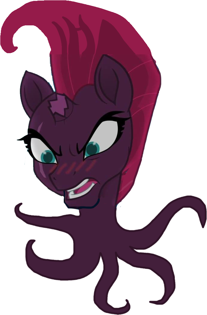 Broken Horn, Eye Scar, My Little Pony - Cartoon (884x1080), Png Download