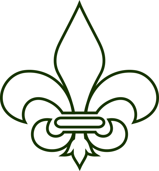 La Fleur De Lis (558x600), Png Download