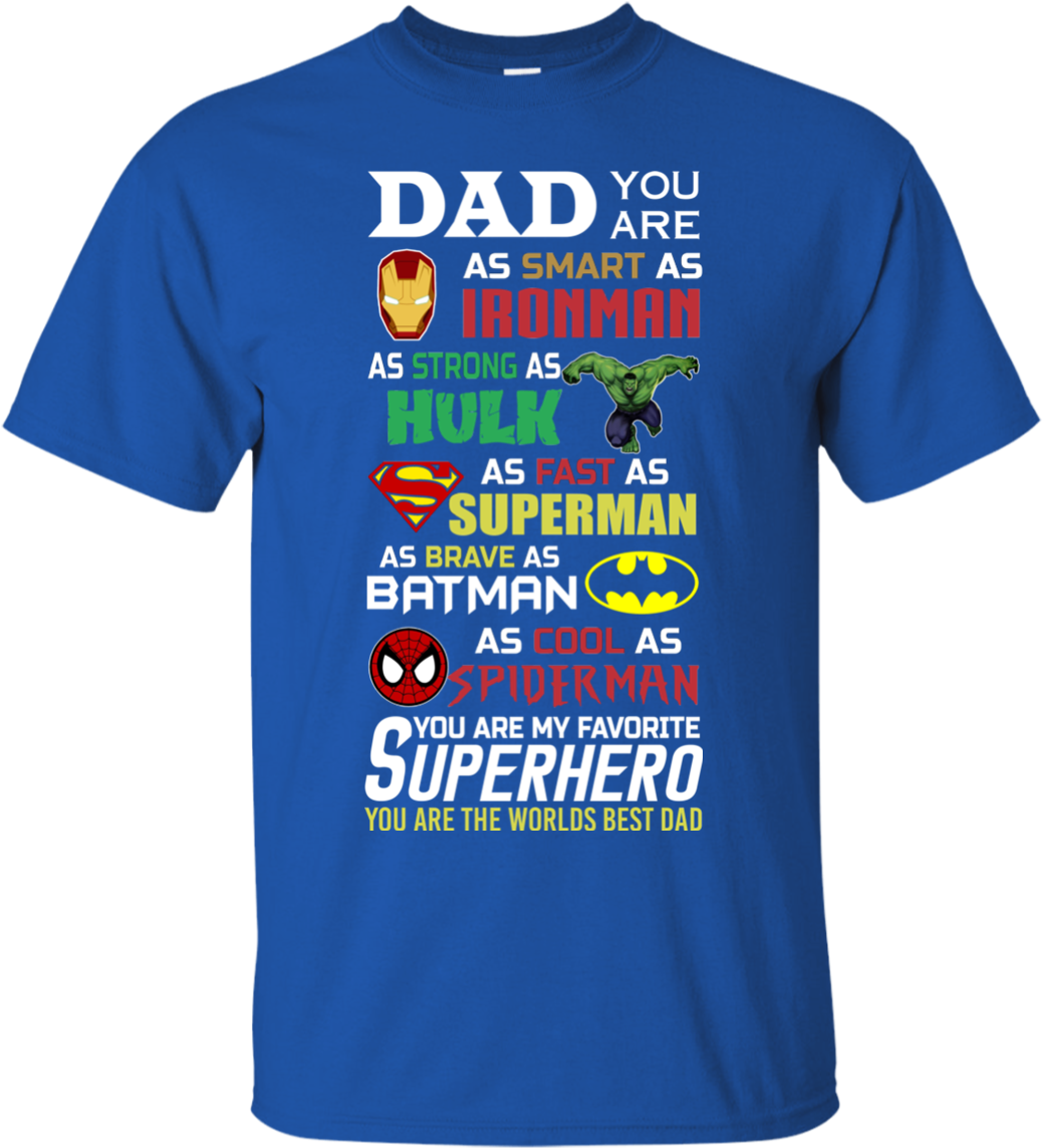 Dad You Are Smart As Ironman Strong As Hulk Fast As - Cubs Grandpa Shirt (1155x1155), Png Download