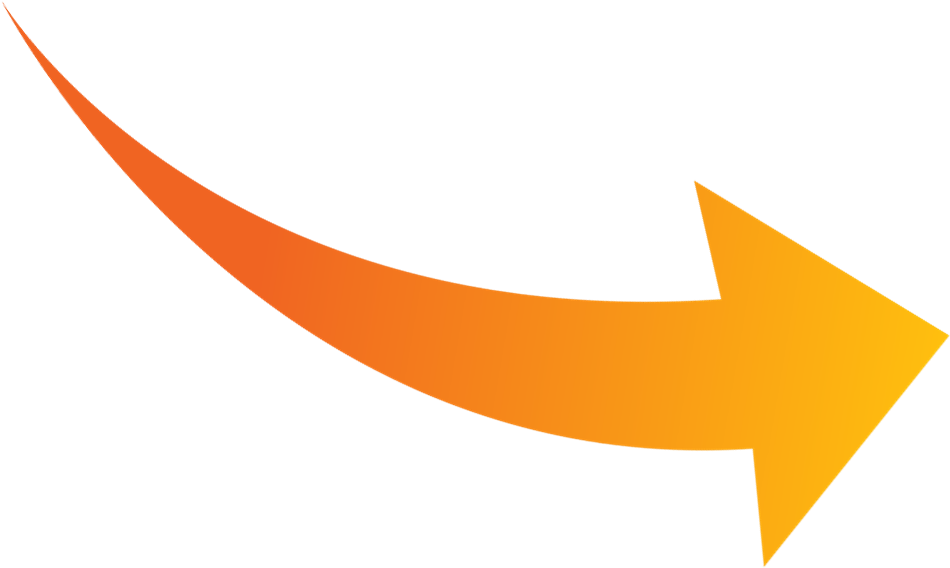 Download The Free Worksheet - Curved Orange Arrow Png (962x585), Png Download