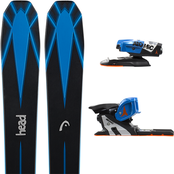 Head Collective 105 2016 Atomic Sth2 Wtr 13 Blue/orange - Head Men's Collective 105 Skis - 191 Cm (600x600), Png Download