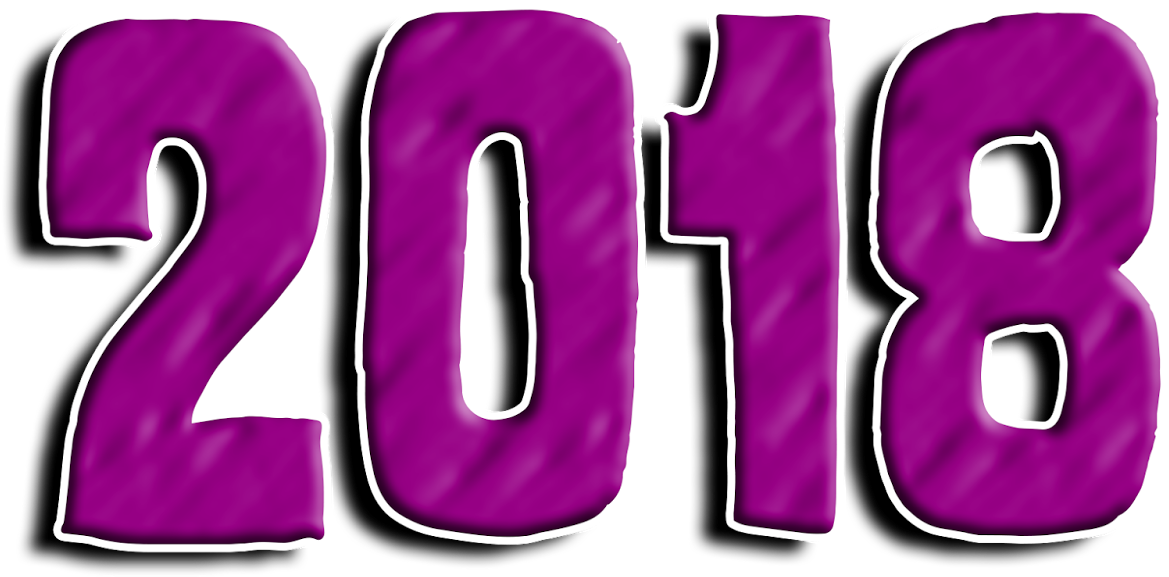 Happy New Year 2018 Hd Images 6d With New Kind Of Look - Violet (1600x914), Png Download