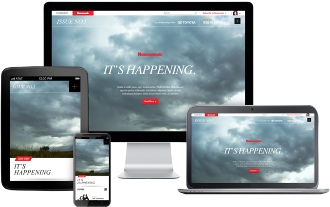 Web Design/development - Desktop Ipad Mobile Png (1024x566), Png Download