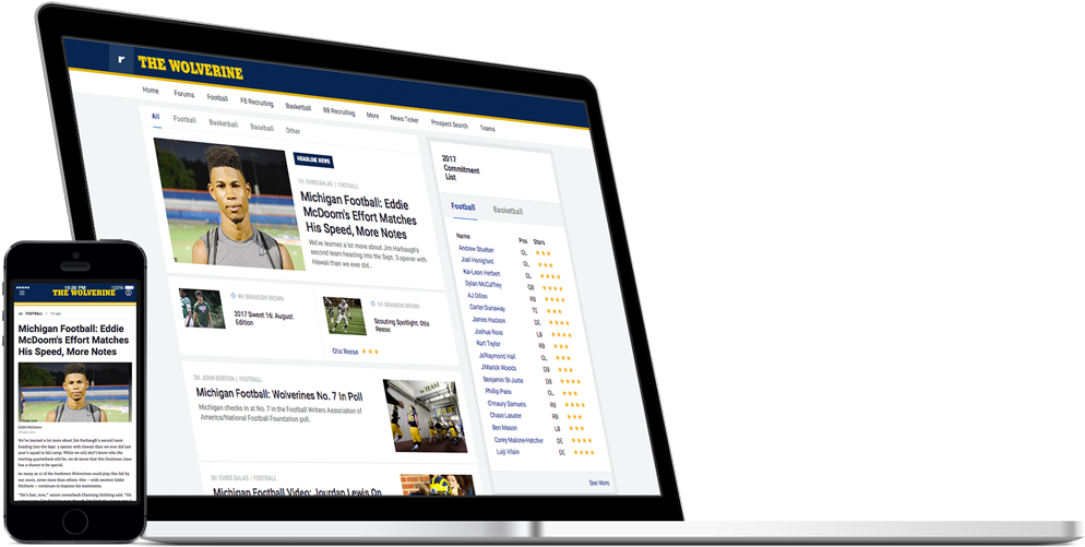 Go Inside Michigan Sports - Operating System (1001x500), Png Download