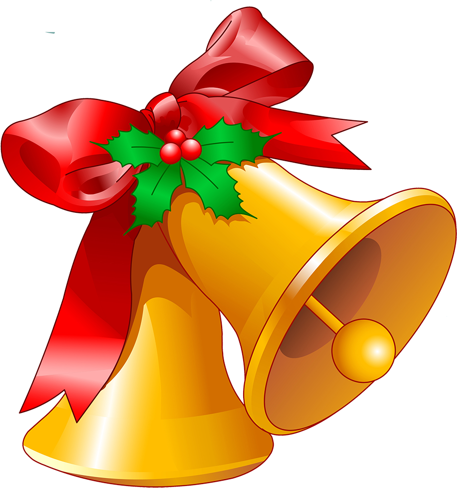 Maracas Transparent Christmas Clipart Royalty Free - Christmas Bells Clip Art (1000x1040), Png Download