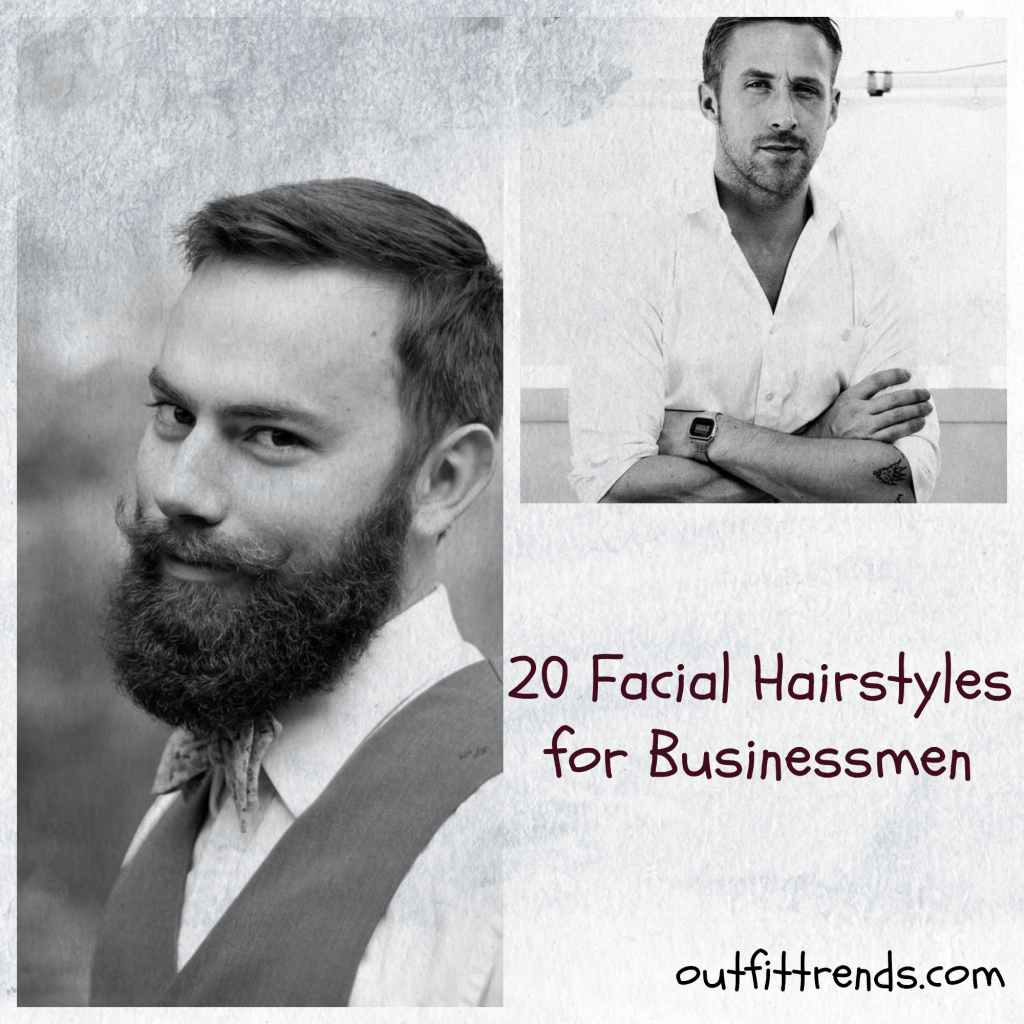 Businessmen Men Beard Styles - Ryan Gosling Black And White (1024x1024), Png Download
