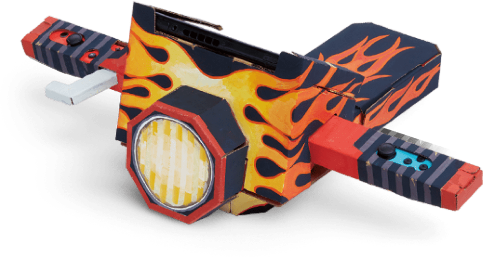 Motorcycle - Nintendo Labo Decoration (984x524), Png Download