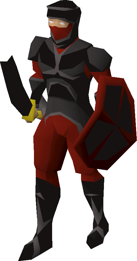 Winter Soldier - Runescape Vampire (460x871), Png Download