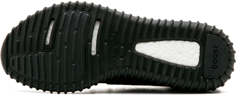 Yeezy Boost 350 Pirate Black (1000x600), Png Download