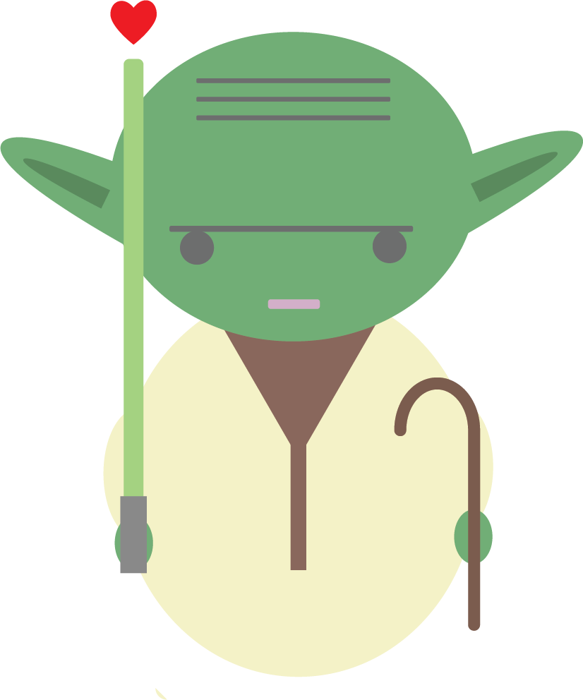 A Valentine's Day Yoda - Yoda (826x992), Png Download