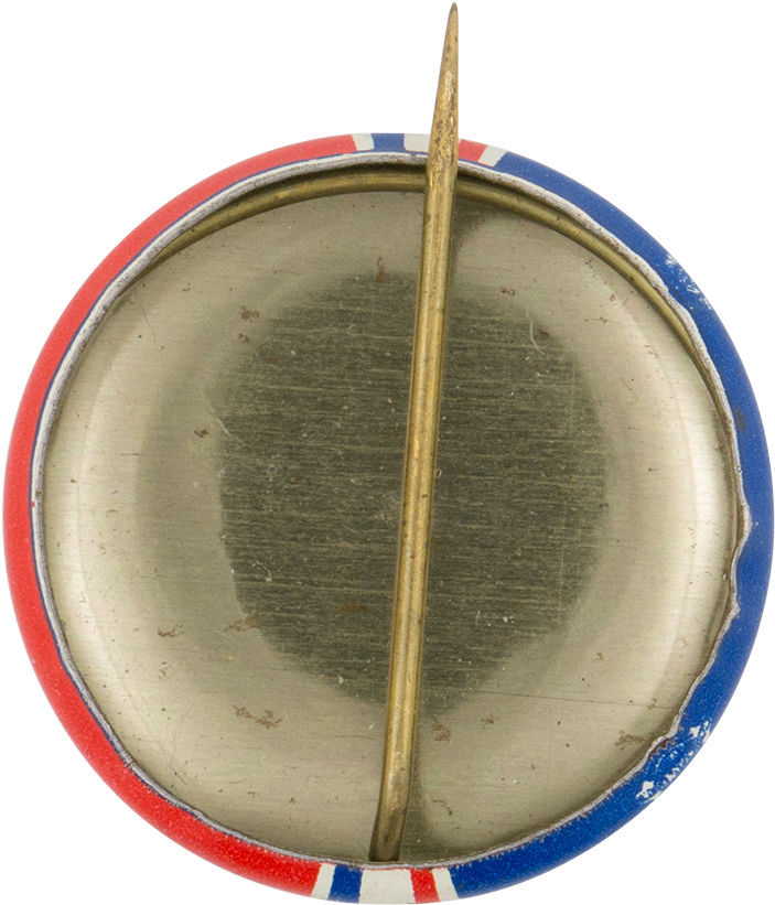 Goldwater Miller Red White And Blue Button Back Political - Blue (1000x936), Png Download