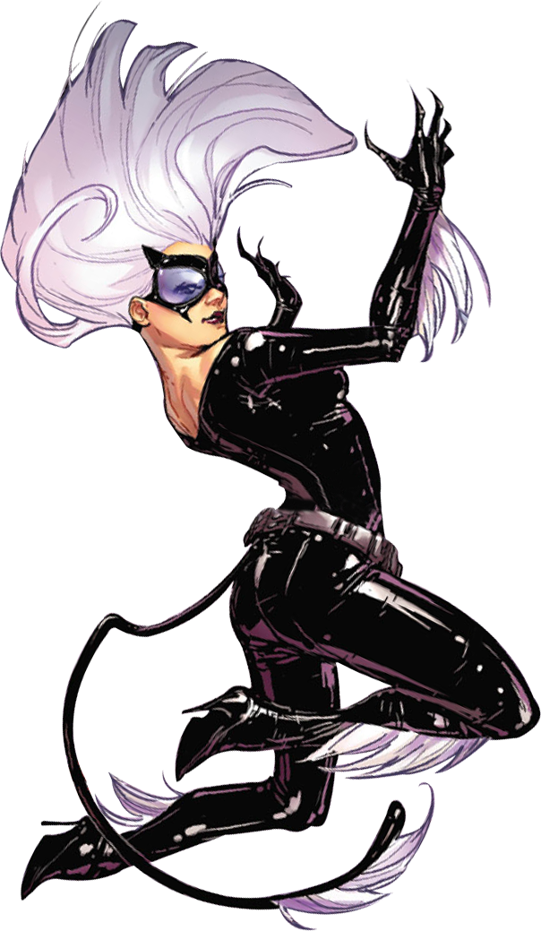 Felicia Hardy From Ultimate Spider Man Vol 1 154 - Black Cat Marvel Png (604x1039), Png Download