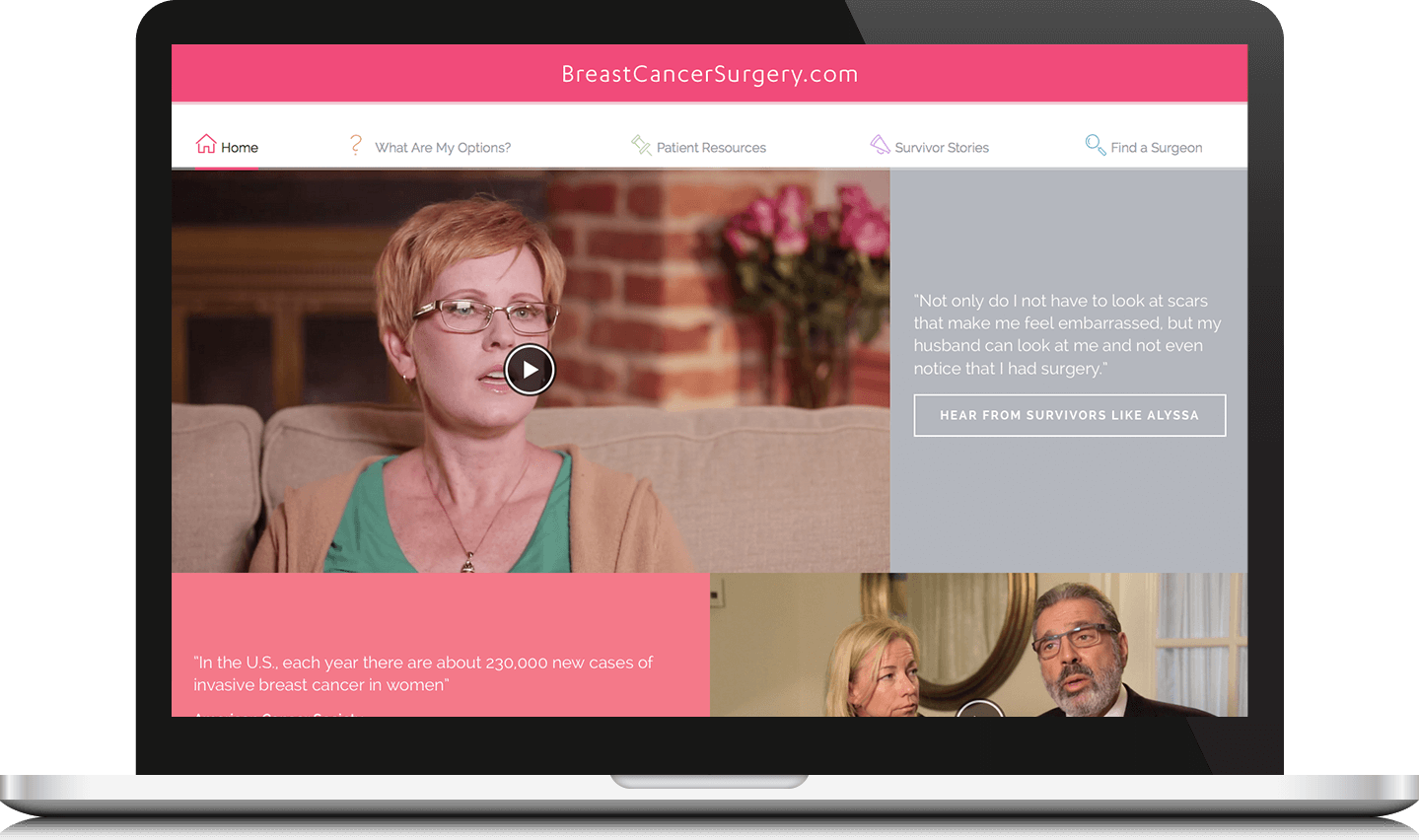 Invuity Hidden Scar Campaign - Website (1439x852), Png Download