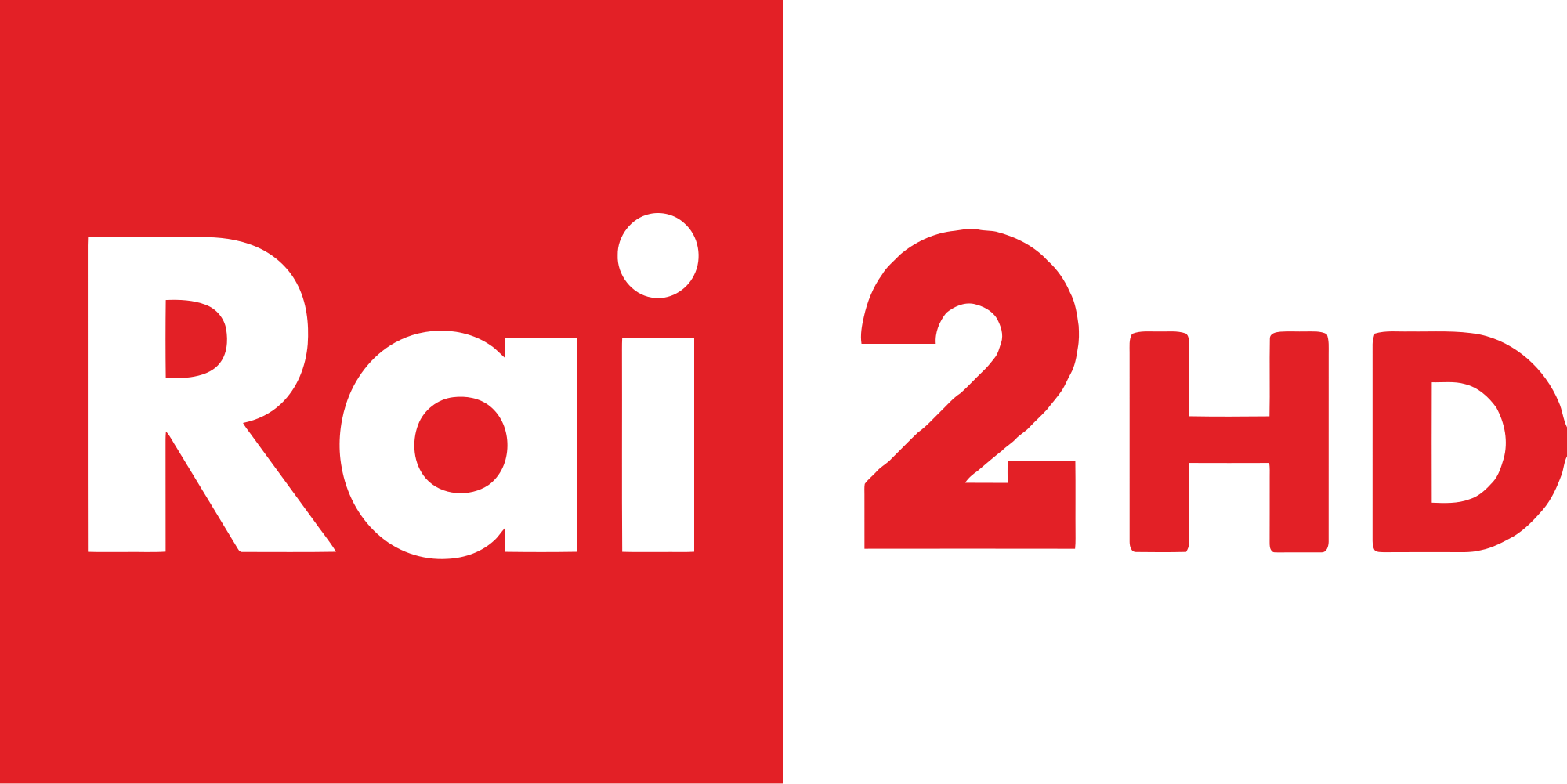 Next - Rai 2 Hd Logo (2000x1001), Png Download